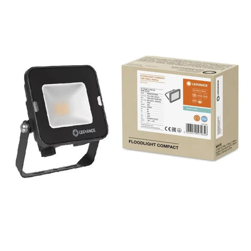 LED ПРОЖЕКТОР FL COMP VALUE 10W 865 SYM 100 BK LEDVANCE