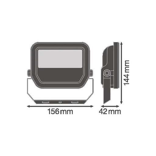 LED ПРОЖЕКТОР FLOOD GEN2 LED 20W/4000K BLACK IP65 LEDVANCE