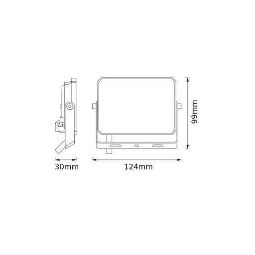 LED ПРОЖЕКТОР FLOODLIGHT LUX 50W 865 BLACK OSRAM LEDVANCE