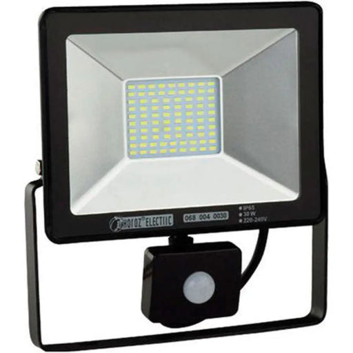 LED ПРОЖЕКТОР СЪС СЕНЗОР 30W 6400K IP65 HOROZ PUMA