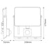 LED ПРОЖЕКТОР СЪС СЕНЗОР FLOODLIGHT EFFECT SENSOR 50W 840