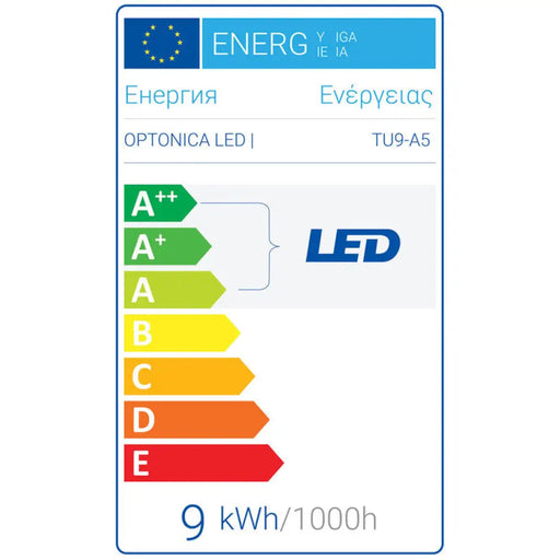 LED ПУРА 9W 60CM 720LM 6000K OPTONICA
