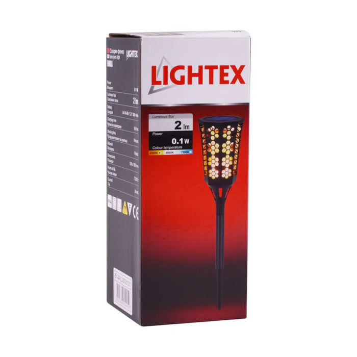 LED СОЛАРЕН ФЕНЕР 0.1W IP44 LIGHTEX FAKLA