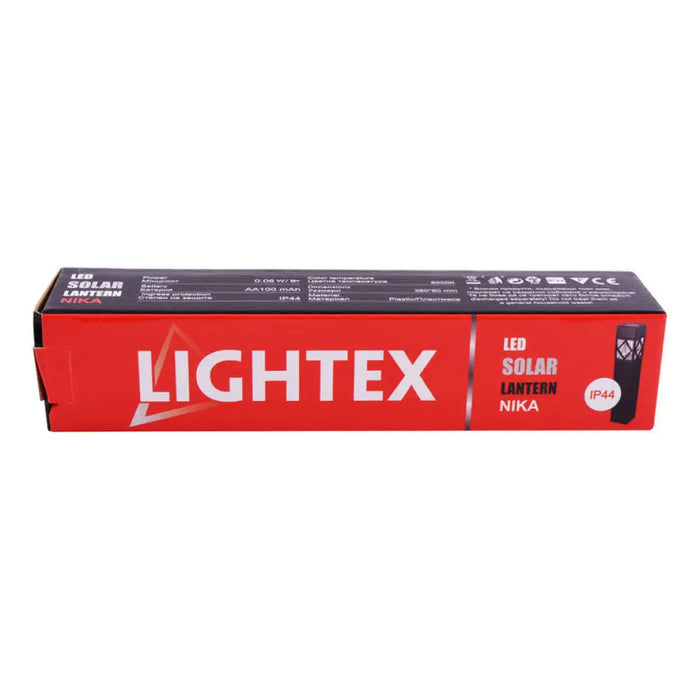 LED СОЛАРЕН ФЕНЕР 0.06W 6000K IP44 LIGHTEX NIKA