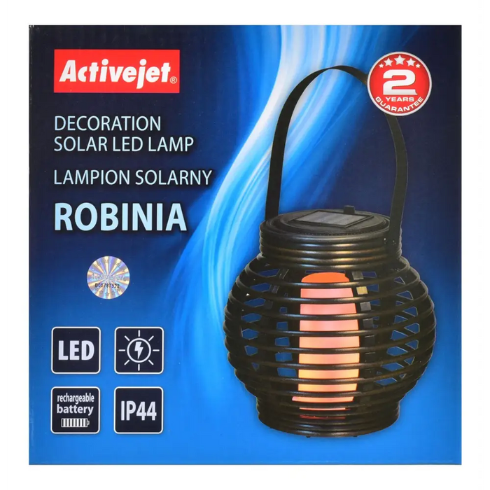 LED соларен фенер Activejet AJE-ROBINIA