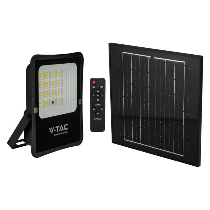 LED СОЛАРЕН ПРОЖЕКТОР 12W 6400K 1200LM V-TAC