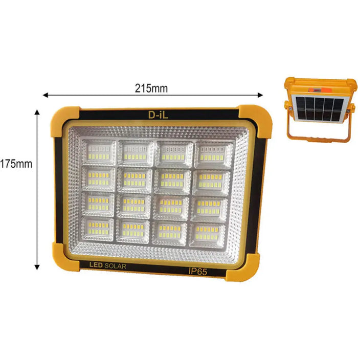 LED СОЛАРЕН ПРОЖЕКТОР 3W 3000-6000K 300LM IP65 D-IL