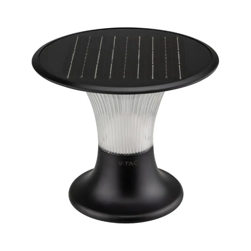 LED СОЛАРНА ЛАМПА 15W 4000-6000K 1900LM IP65 ЧЕРНА V-TAC