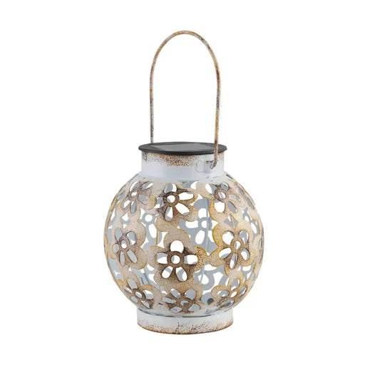 ЛЕД СОЛАРНА ЛАМПА ФЕНЕР БЯЛ H140 EGLO