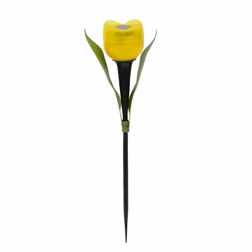 LED СОЛАРНА ЛАМПА TULIP 0.06W IP44 ЖЪЛТО