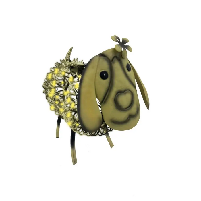 LED СОЛАРНО ТЯЛО DOG 0.6W RGBW IP44