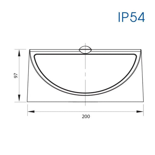 LED СОЛАРНО ТЯЛО LORNO СЪС СЕНЗОР IP54