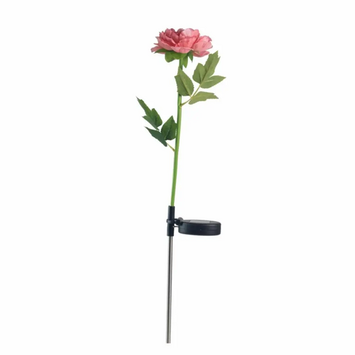 LED СОЛАРPEONY РОЗОВА LIGHTEX