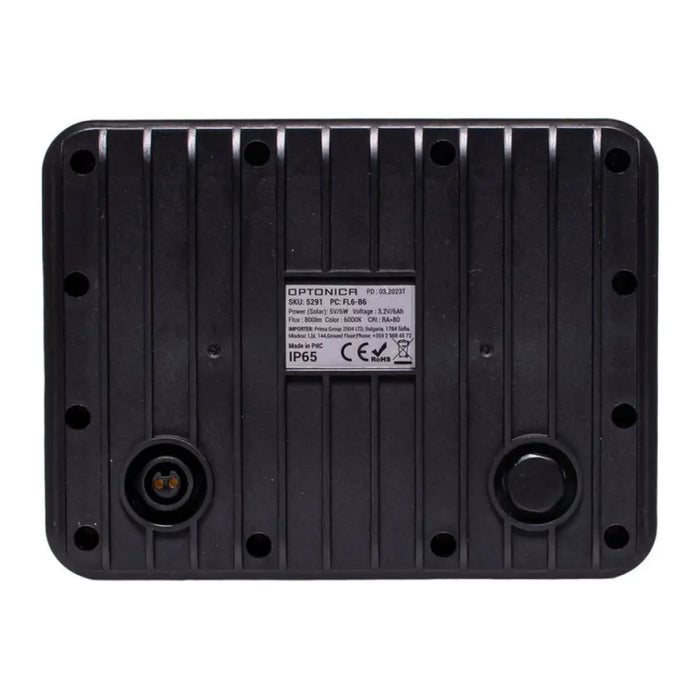 LED СОЛАРЕН ПРОЖЕКТОР 6W 6000K 800LM IP65 OPTONICA