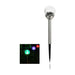 LED СОЛАРНА ЛАМПА 0.06W RGB СТЪКЛО СФЕРА IP44 D-IL