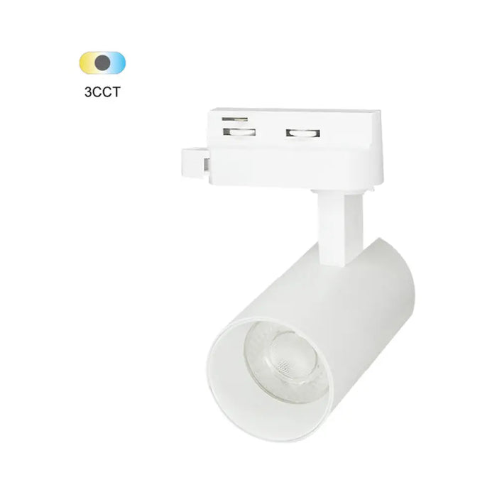 LED СПОТ 10W ЗА РЕЛСА БЯЛ 3000К-600К VITO МONOLINO