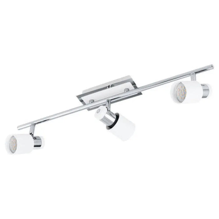 LED СПОТ DAVIDA 3XGU10 5W XРОМ/БЯЛ EGLO