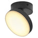 LED СПОТ MOON 1X5.5W 3000K ЧЕРЕН