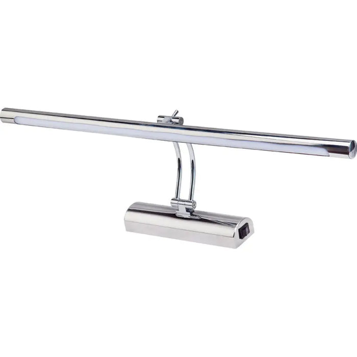 LED СТЕННА ЛАМПА 12W 4200K IP45 ХРОМ HOROZ ANKA-12