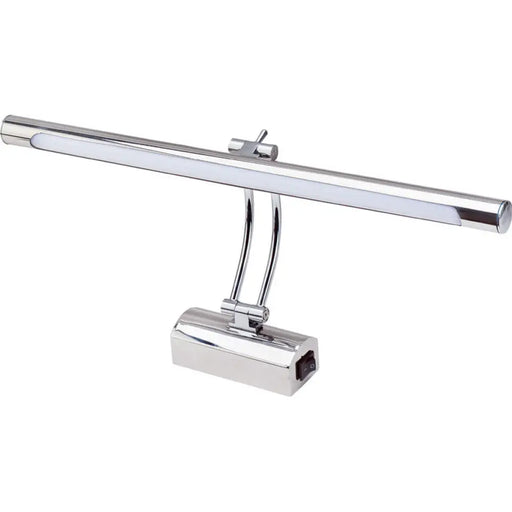 LED СТЕННА ЛАМПА 8W 4200K IP45 ХРОМ HOROZ ANKA-8