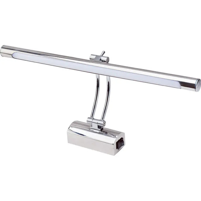 LED СТЕННА ЛАМПА 8W 4200K IP45 ХРОМ HOROZ ANKA-8