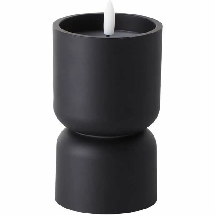 LED Свещ Brilliant Черен 3 W 15 x 8 cm Пластмаса