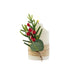 LED Свещ DKD Home Decor Бял 7 x 7 x 12 cm (AA)