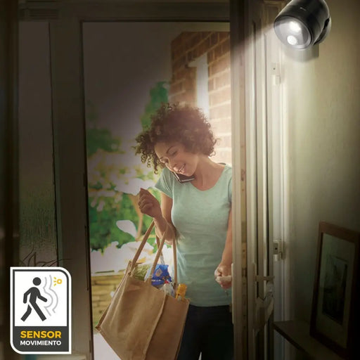 LED светлина със сензор за движение Aktive Пластмаса 10,5 x