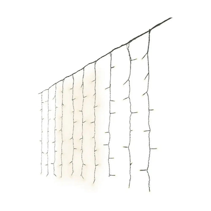 LED Светлинна Завеса Lumineo Прозрачен Топла светлина Топло