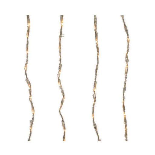 LED Светлинна Завеса Lumineo Прозрачен Топла светлина Топло