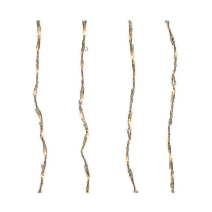 LED Светлинна Завеса Lumineo Прозрачен Топла светлина Топло