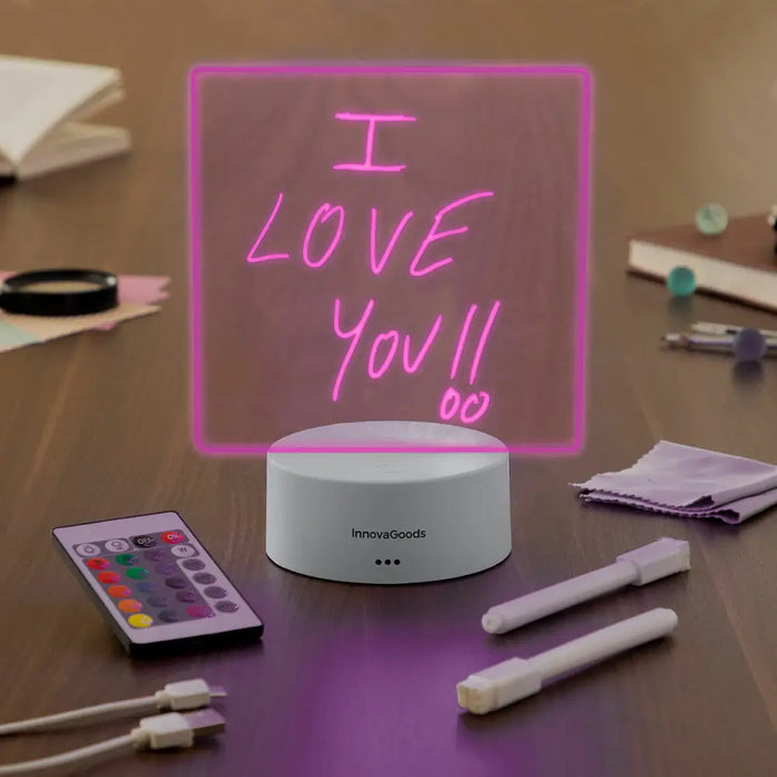 LED Табло за Бележки и Съобщения Lemo InnovaGoods