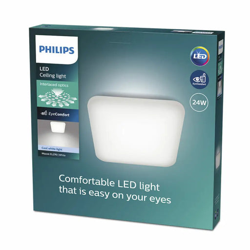 LED Таванна Светлина Philips mauve 24 W 43 x 43 x 7,5 cm