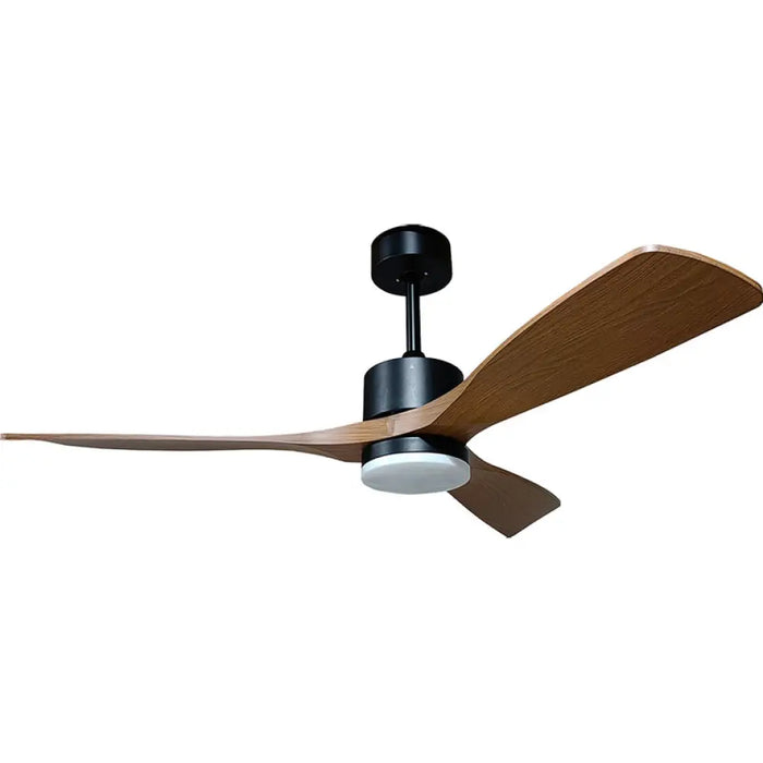 LED ТАВАНЕН ВЕНТИЛАТОР 18W 3000-6000K ТЪМНО ДЪРВО OPTONICA