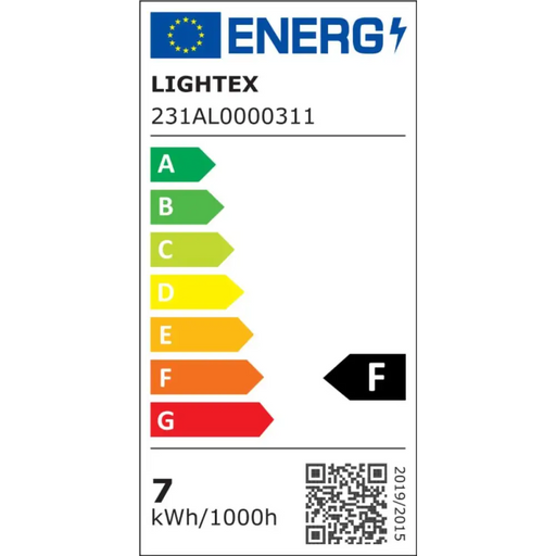 LED ТЯЛО VELLA С КЛЮЧ И ЩЕПСЕЛ 7W 6500K