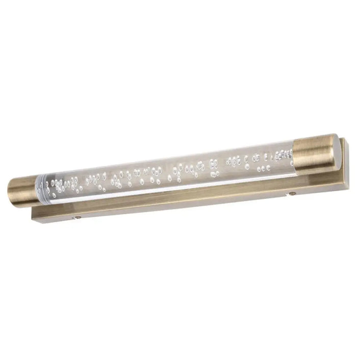 LED ТЯЛО ЗА БАНЯ 2X5W 2X450LM 3000K 40CM IP44 БРОНЗ RABALUX