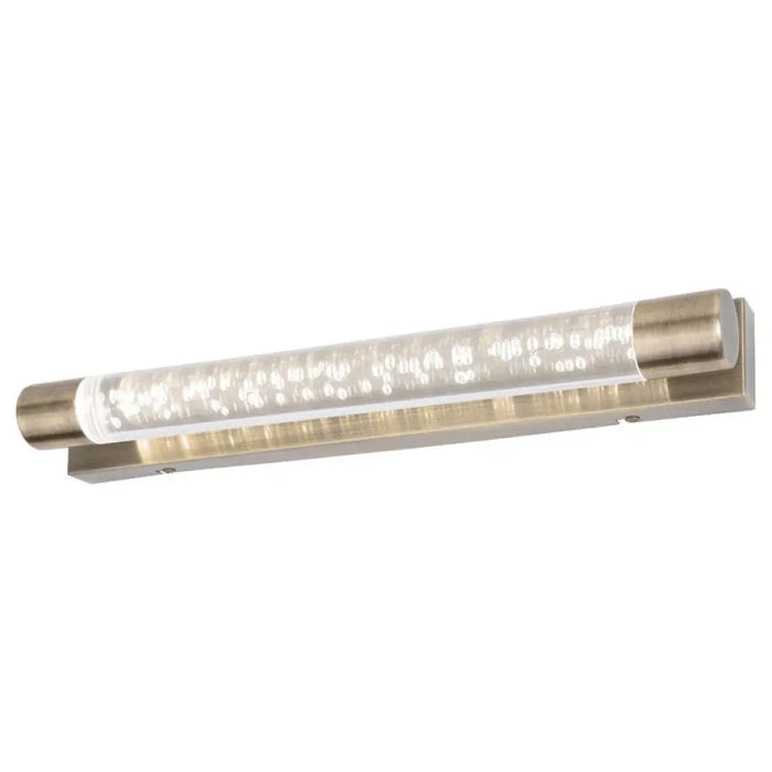 LED ТЯЛО ЗА БАНЯ 2X5W 2X450LM 3000K 40CM IP44 БРОНЗ RABALUX