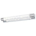 LED ТЯЛО ЗА БАНЯ 2X5W 2X450LM 3000K 40CM IP44 ХРОМ RABALUX