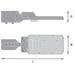 LED URBAN AREA 30W 840 IP65 BK LEDVANCE
