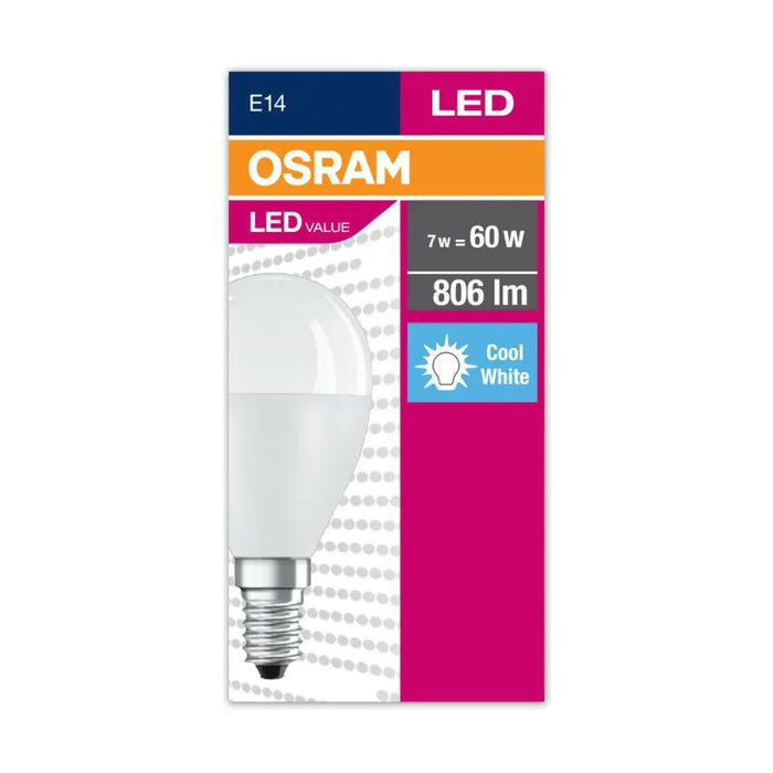 LED VALUE ЛАМПА CLP60 E14 4000K 806LM