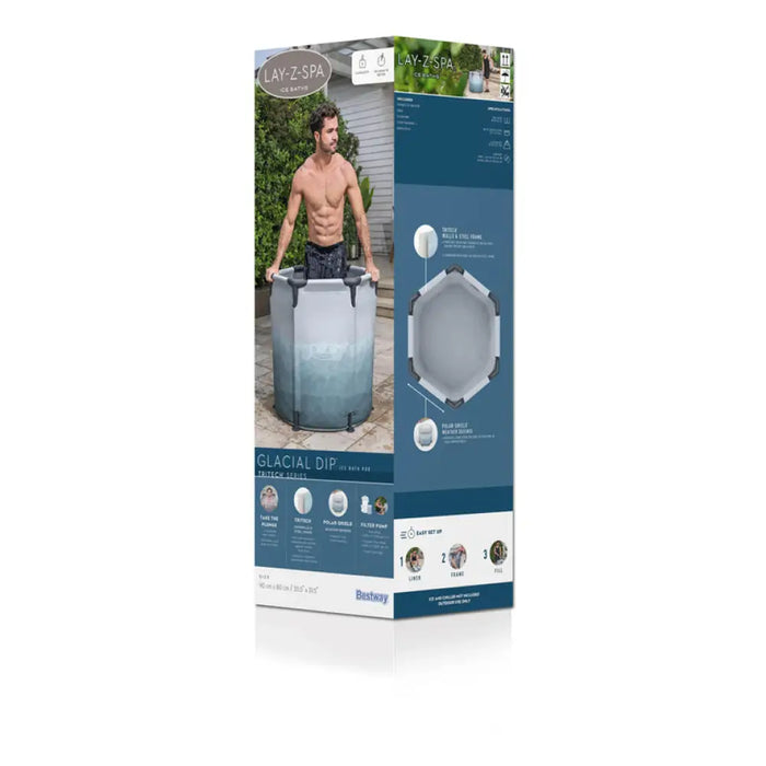 ЛЕДЕНА ВАНА 90X80CM. BESTWAY 6002K