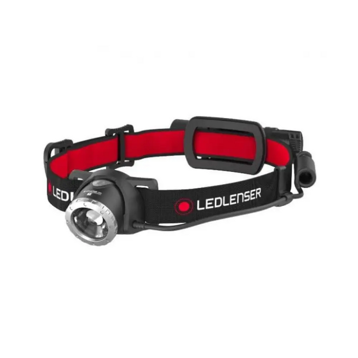 Ledlenser H8R Черен Червен LED фенер с лента за глава