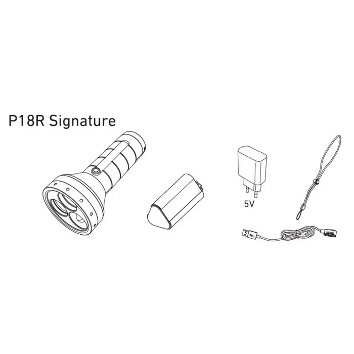 Ledlenser P18R Signature LED фенерче