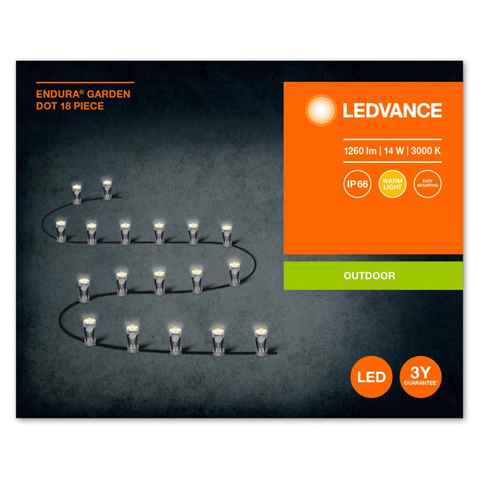 ГРАДИНСКА LED ВЕРИГА GARDEN DOT 18P