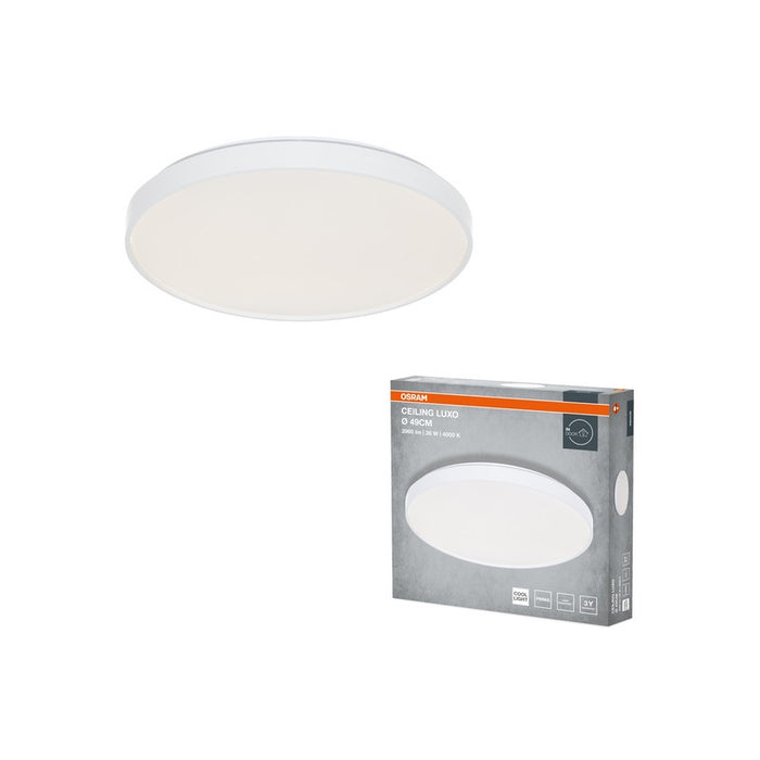 ЛУКСОЗЕН LED ПЛАФОН CEILING LUXO 36W 840 IP20 WT EUE OSRAM LEDVANCE