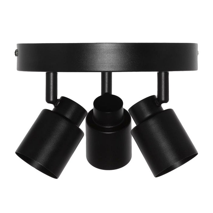 LED ОСВЕТИТЕЛНО ТЯЛО SPOT PRIMAL BLACK 3XGU10 PLATE BLACK LEDVANCE