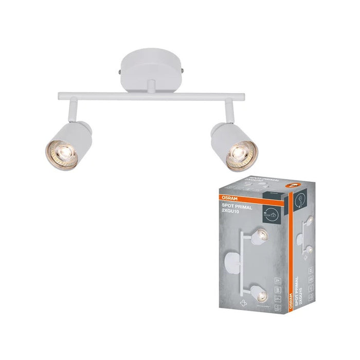 LED ОСВЕТИТЕЛНО ТЯЛО SPOT PRIMAL WHITE 2XGU10 LEDVANCE - WHITE