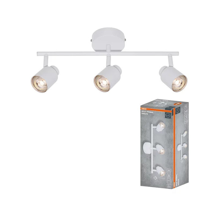 LED ОСВЕТИТЕЛНО ТЯЛО SPOT PRIMAL WHITE 3XGU10 LEDVANCE - WHITE