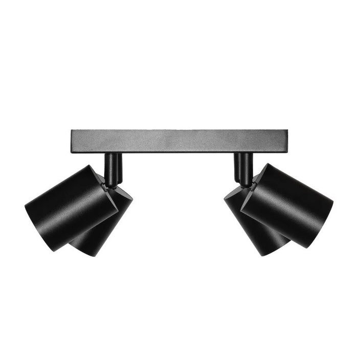 LED ОСВЕТИТЕЛНО ТЯЛО SPOT ELEMENTAL BLACK 4XGU10 PLATE BLACK LEDVANCE