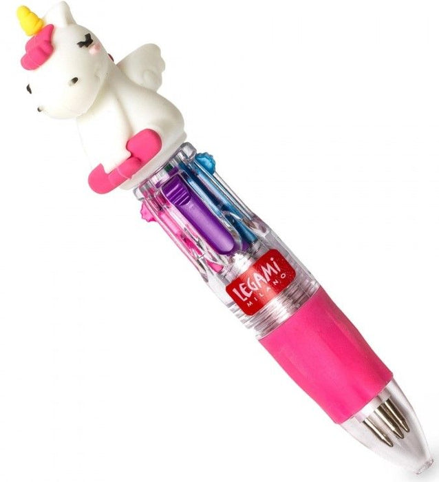 Химикалка Legami Unicorn - 6 цвята